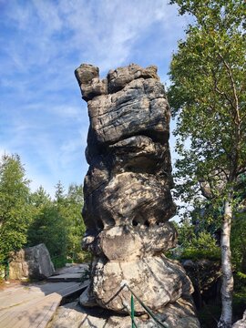 rocks in the mountains