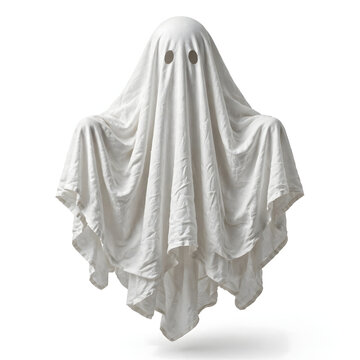 Ghostly ghost figure with lace details