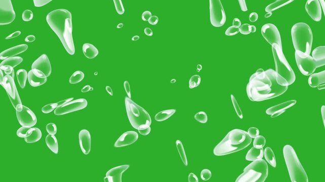 soap bubble green screen footage, perfect for templates, editing, creator content, etc