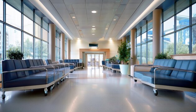 hospital reception area
