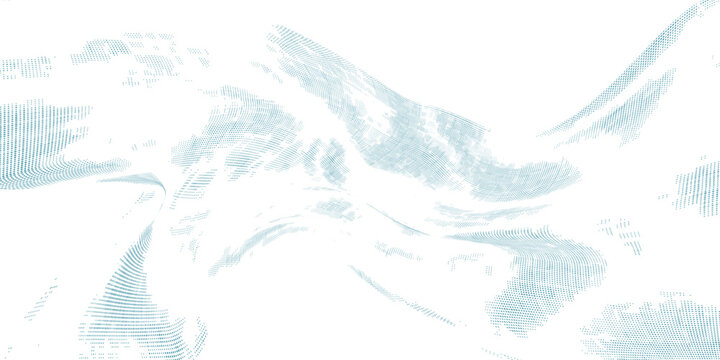 Blue and white water ripples light surface overlay background. 3d clear ocean surface pattern with reflection effect backdrop. Marble desaturated texture.