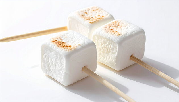 Marshmallows on sticks for roasting or snacking