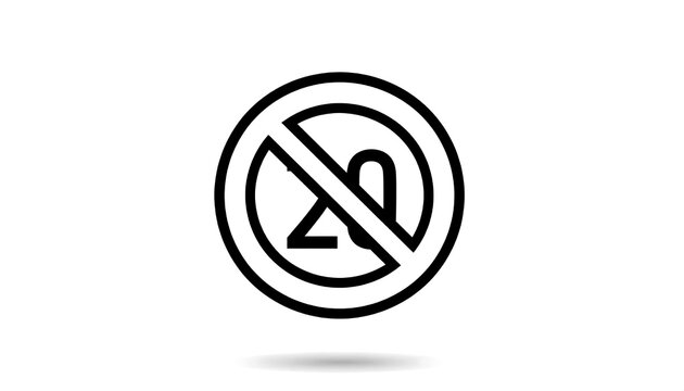 Minimalist black and white infinity symbol logo.