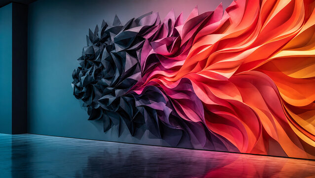 Collage Wall Turns Doubt into Creative Flow