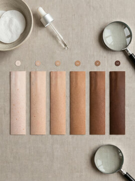Light skin tones, medium skin tones, dark skin tones, Fitzpatrick scale, beauty products