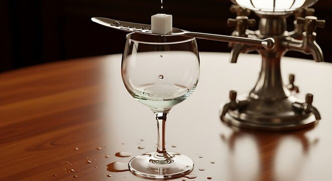 Absinthe preparation.