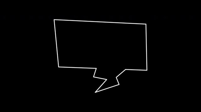 Thinking cartoon cloud shapes in minimalist art. Suitable for presentations, social media graphics, logo designs, and branding materials.
