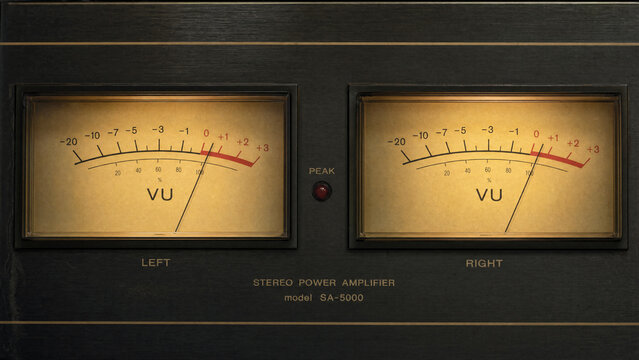 Stereo VU Meter