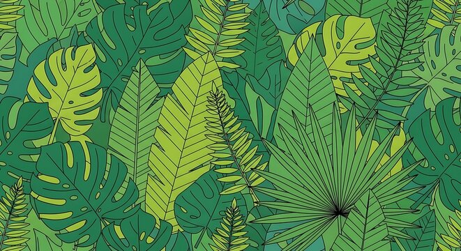 Leafy Green Pattern.