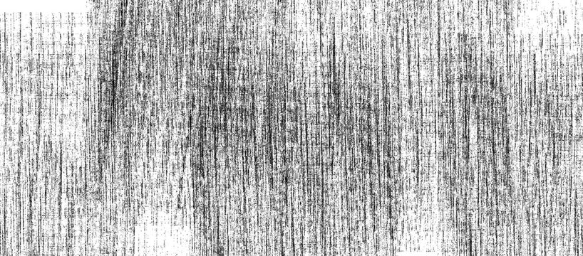 Abstract black and white pencil sketch background with vertical paint strokes and grunge texture