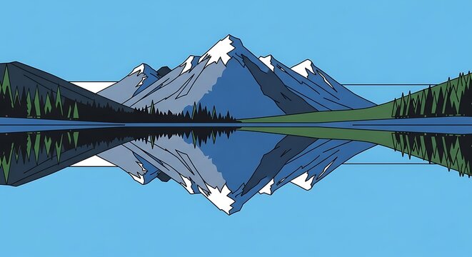 Mountain Reflection Lake.