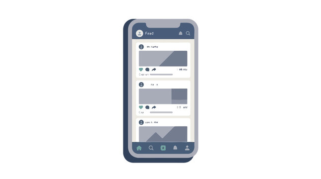 smartphone with social me