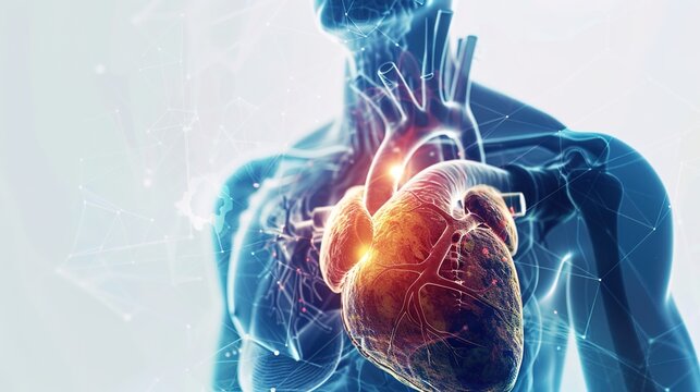Heart Valve Disease medical concept, human heart valve disorder, cardiovascular system pathology, abnormal heart valve function, cardiac illness and circulatory system health problem