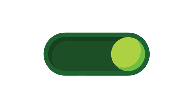 Green toggle switch with