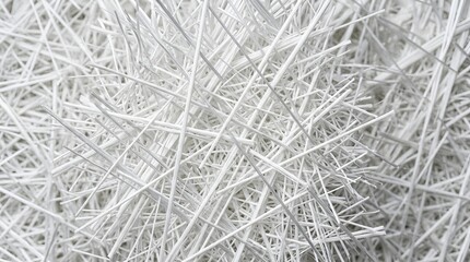 Obraz premium Abstract White Threads Background Texture