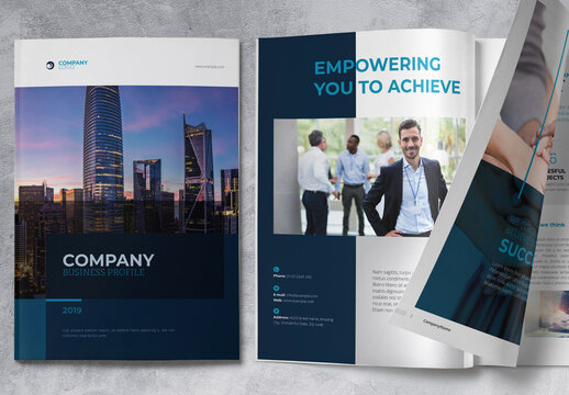 Business Corporate Company Brochure Template