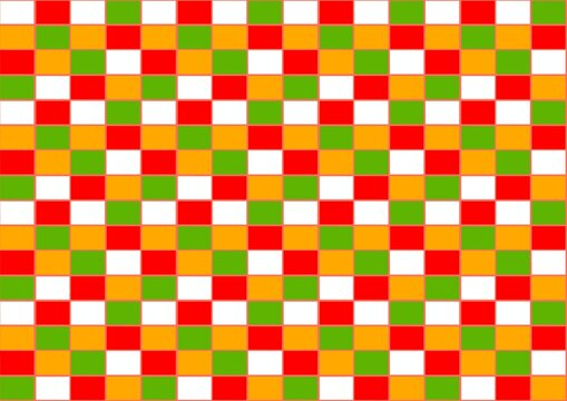 red and yellow squares seamless pattern 