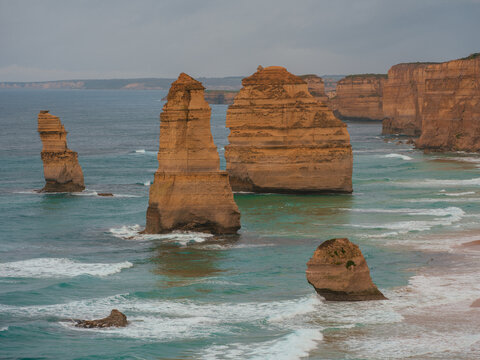 Sea stacks in Australia