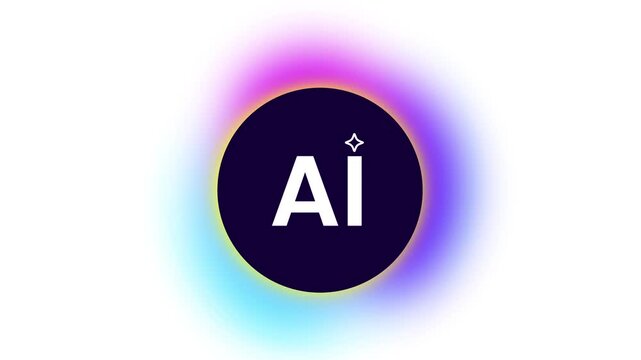Artificial Intelligence Loading Animation Loop