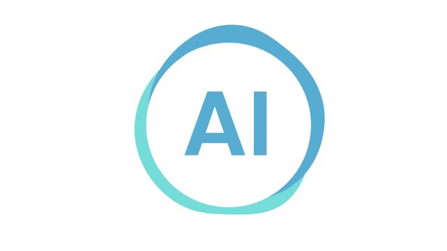 Artificial Intelligence Loading Animation Loop