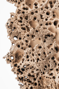 Abstract Salt Erosion Coastal Cliff Side Formation