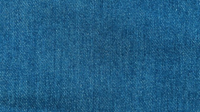 Blue jean texture. Blank denim cloth textile background. Soft fabric. Flat cotton surface. Grunge structure design. Dark navy material. Indigo vintage style. Copyspace
