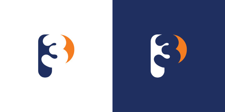 unique and fun 3P logo design