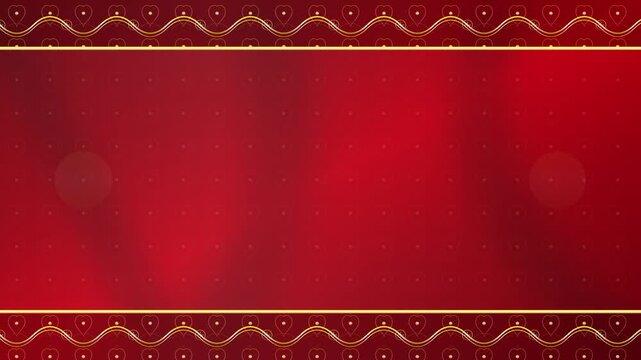 Traditional Kanchipuram Silk Texture Wedding Invitation Animation
