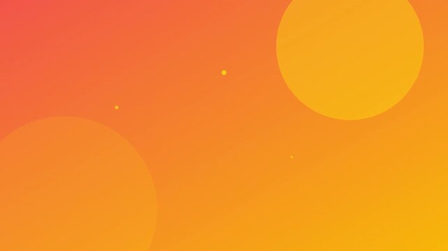 tropical vibe teal and coral vector motion graphic