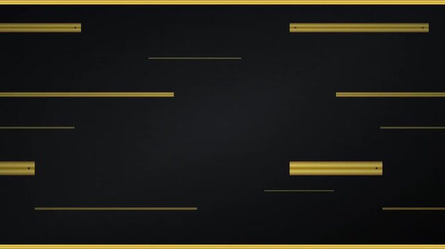 Urban Industrial Charcoal Brass Grid Motion Graphic