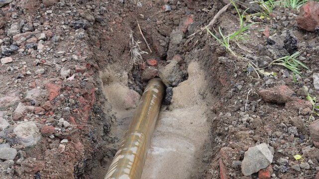 Horizontal directional drilling pipe entry into earth