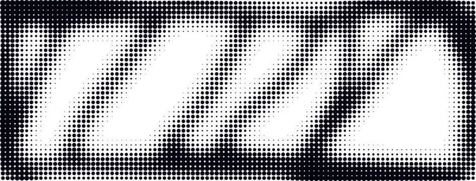 Halftone pattern background for modern graphic design elements