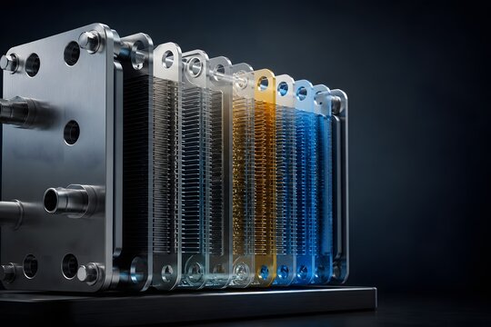 Advanced hydrogen fuel cell stack for clean energy systems and sustainable power technology