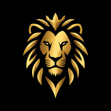 lion head vector illustration