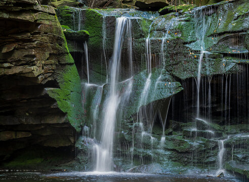 Elekala Falls in Blackwater Falls State Park, West Virginia