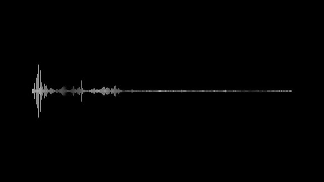 "Create a premium futuristic audio spectrum animation with glowing equalizer bars reacting smoothly to music.
