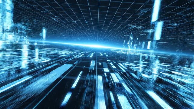 Ultra HD Futuristic AI Motion Backgrounds | Seamless 4K Stock Video Collection