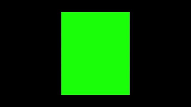 A blank sheet of white paper