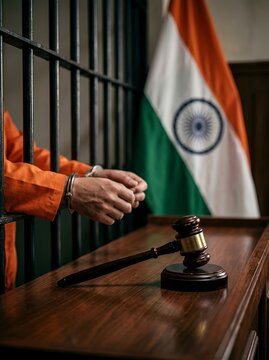 Criminal justice, incarceration, legal proceedings, law enforcement in India. Crime, punishment, court rulings, public security, and legal accountability in India