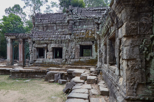 Ta Prohm was Jayavarman VII's first major temple, and an ancestral temple dedicated to his mother