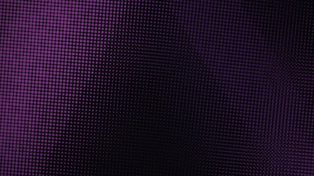 A glowing purple mesh background with a repeating grid pattern that creates a futuristic technological atmosphere.