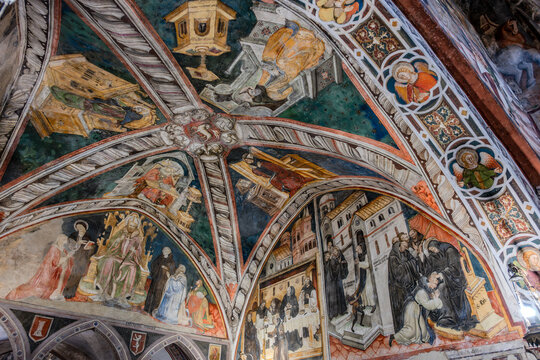 Subiaco. The Monastery of Saint Benedict, or Sanctuary of the Sacred Cave