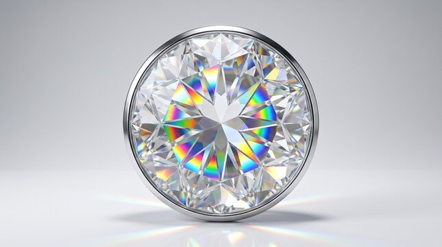 crystal ball on a white background