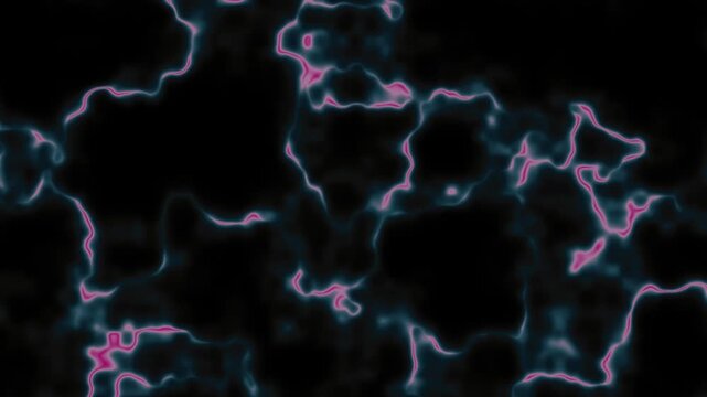 A glowing electric plasma background with seamless looping abstract patterns.