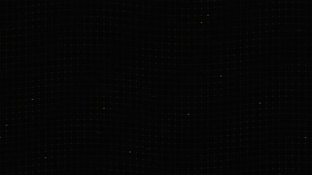 Abstract dark background with a seamless looping grid pattern and subtle light noise.