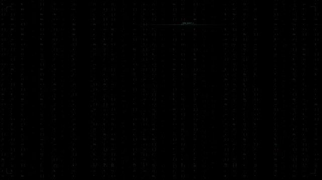 A seamless looping abstract motion graphic featuring streaks of light against a dark background