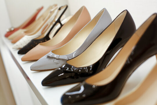 Women&rsquo;s Dress Shoes on Display
