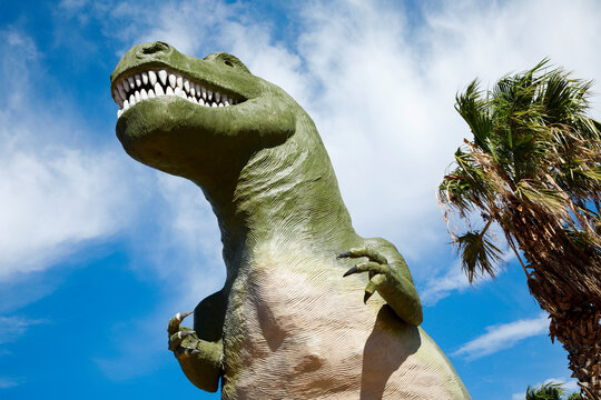 Dinosaur Roadside Statue