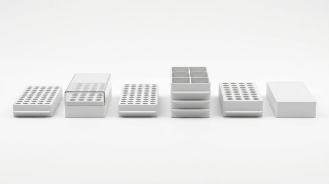 Essential laboratory consumables pcr tubes microcentrifuge tubes cryovials for scientific research