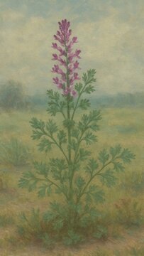 Vintage botanical floral elegance mobile wallpaper